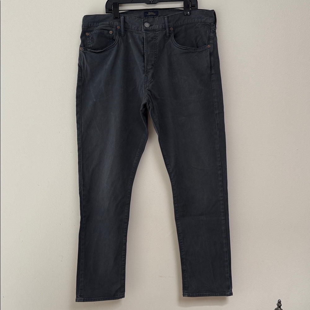 Polo by Ralph Lauren Men's Dark Gray Slim Jeans